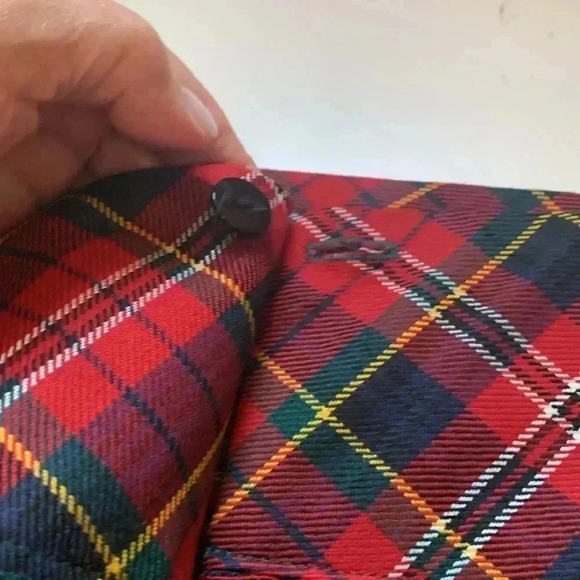 LOCHCARRON NWOT Tartan Billie Scottish Wrap Around Skirt Size 10 - Picture 6 of 10